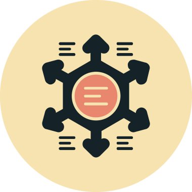 seo modern simgesinin vektör illüstrasyonu