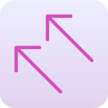 bir gölge ile ok vektör simgesi