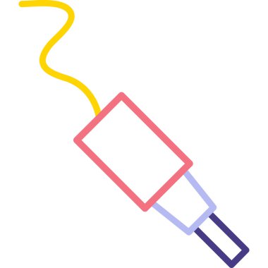 dondurma ikonu vektör illüstrasyonu