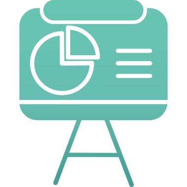 grafik ikonu vektör illüstrasyonu