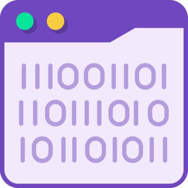 Web arayüzü simgesi, vektör illüstrasyonu