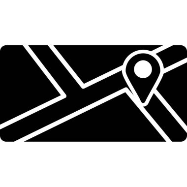 konum simgesi, basit illüstrasyon