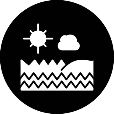 Hava simgesinin vektör illüstrasyonu