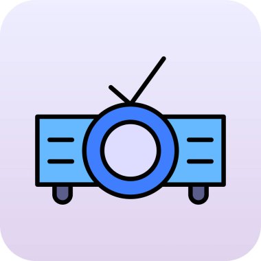 kamera vektör illüstrasyon tasarımı