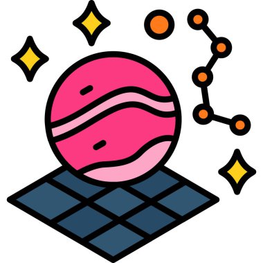 Güneş enerjisi renk simgesi