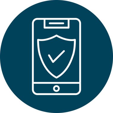 Vektör Mobil simge illüstrasyonu