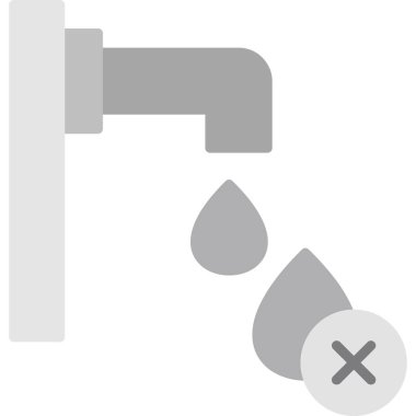 su musluğu vektör çizgisi simgesi, düzenlenebilir, doğrusal dış hat arkaplanı