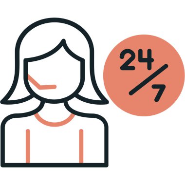 kadın simgesi tasarım, vektör çizim