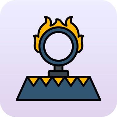 Modern simgenin vektör illüstrasyonu