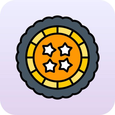 vektör illüstrasyonu, çizgi film simgesi ögesi.