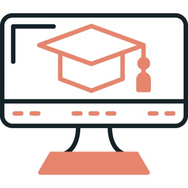 Online eğitim. Basit tasarım