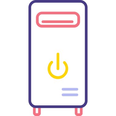 pil vektör illüstrasyonu