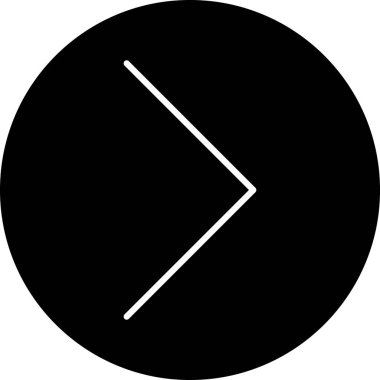 ok simgesinin vektör illüstrasyonu