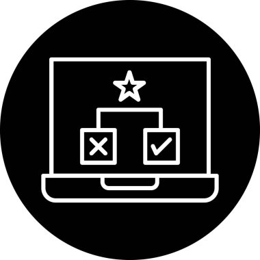 seo modern simgesinin vektör illüstrasyonu