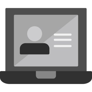 bilgisayar simgesi vektör illüstrasyonu