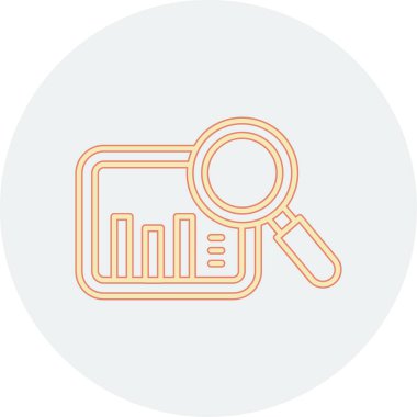 seo modern simgesinin vektör illüstrasyonu