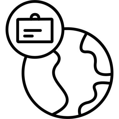 Harita konumu vektör simgesi