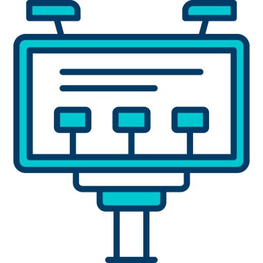 İnternet web simgesi vektör illüstrasyonu