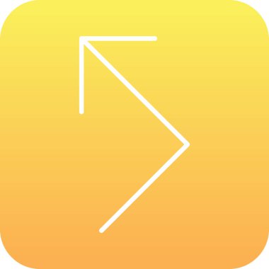 ok simgesi, vektör illüstrasyonu