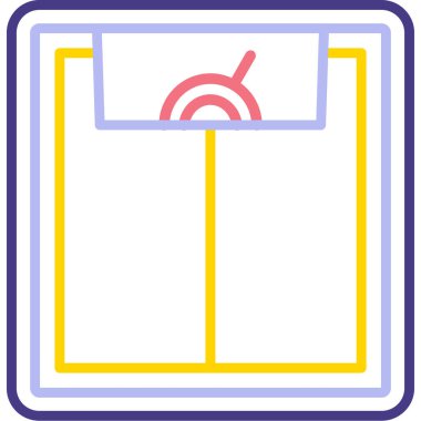 Modern bir simgenin vektör illüstrasyonu