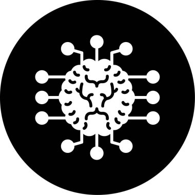 Bakteriler. Web simgesi basit illüstrasyon