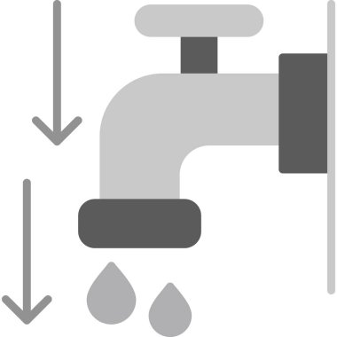su damlası simgesi vektör çizim arkaplanı