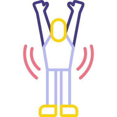 futbol ikonu vektör illüstrasyonu