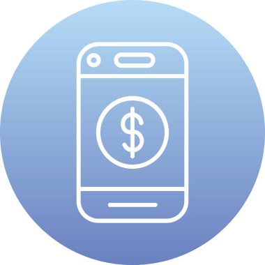 hareket eden telefon vektör çizim