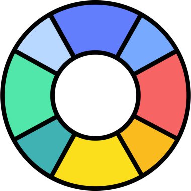 seo modern simgesinin vektör illüstrasyonu