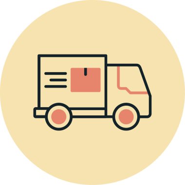 kamyon simgesi çizimi