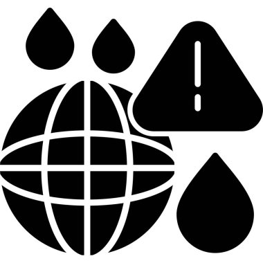 küresel ağ simgesi katı biçiminde