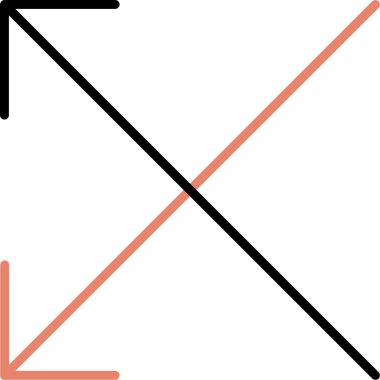 ok simgesi vektör illüstrasyonu