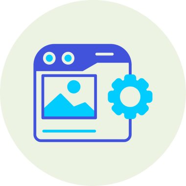 Cep telefonu. Web simgesi basit tasarım