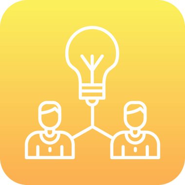 Benzersiz insan vektör çizgisi simgesi grubu