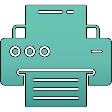 Basit vektör illüstrasyon seosu