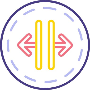 ok simgesi vektör illüstrasyonu