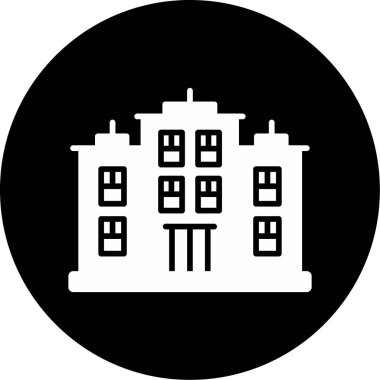 okul simgesi vektör illüstrasyonu