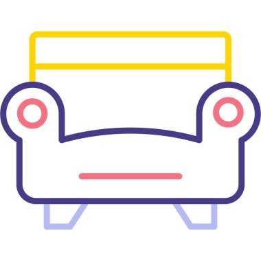 Küvet. Web simgesi basit illüstrasyon