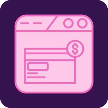 seo modern simgesinin vektör illüstrasyonu