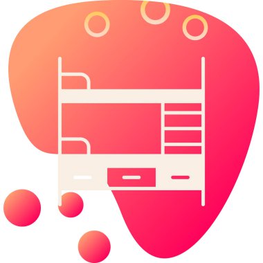 Modern bir simgenin vektör illüstrasyonu