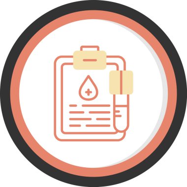 kan damlası vektör simgesi