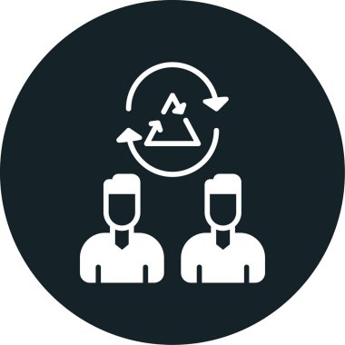 seo modern simgesinin vektör illüstrasyonu