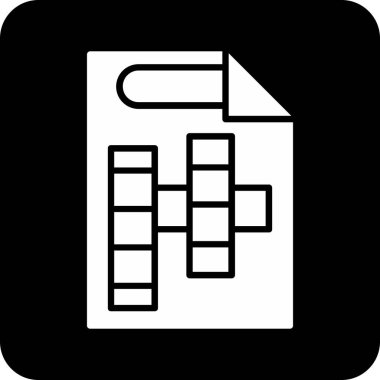 Seo ve teknoloji simgesinin vektör illüstrasyonu