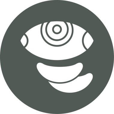 göz topu vektör simgesi