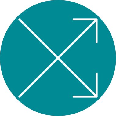 ok simgesi vektör illüstrasyonu