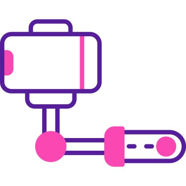 Modern bir simgenin vektör illüstrasyonu