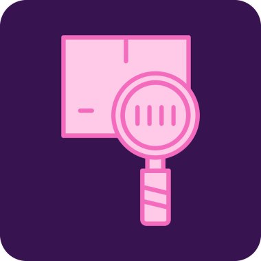 Yiyecek ve içecek ikonunun vektör illüstrasyonu