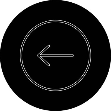 Yol simgesi tasarım şablonunun illüstrasyon vektör simgesi