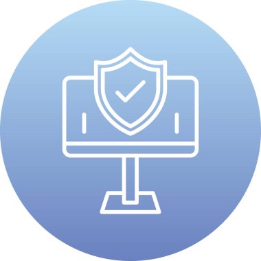 Web simgesi vektör illüstrasyonu