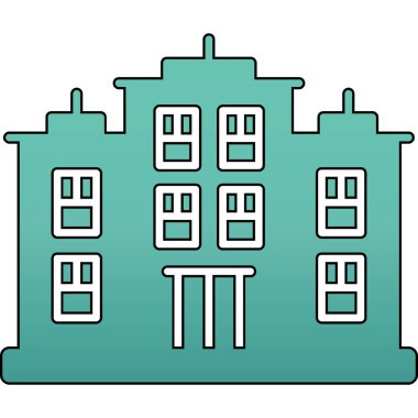 vektör şehir simgesi, illüstrasyon